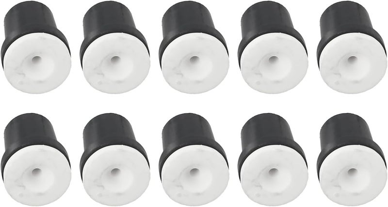 HOgardenME 10 Pcs Sandblaster Nozzles 2/2.5/3/3.5mm for 5gallon Sandblasting Tanks, Sandblast Tip Replacement(2.5mm) - Image 1